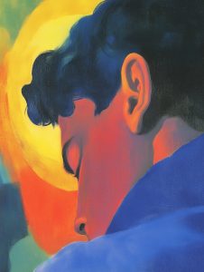 Expressive portrait art