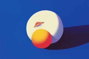Minimalist geometric composition