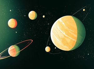 Vivid celestial